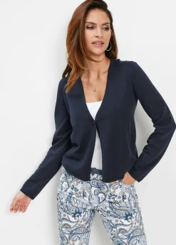 Outlet Chaqueta lisa de punto fino Mujer Jerséis|Ropa De Punto