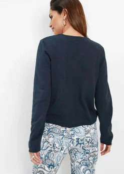 Outlet Chaqueta lisa de punto fino Mujer Jerséis|Ropa De Punto