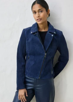Best Chaqueta motera de ante Mujer Premium|Chaquetas Y Abrigos