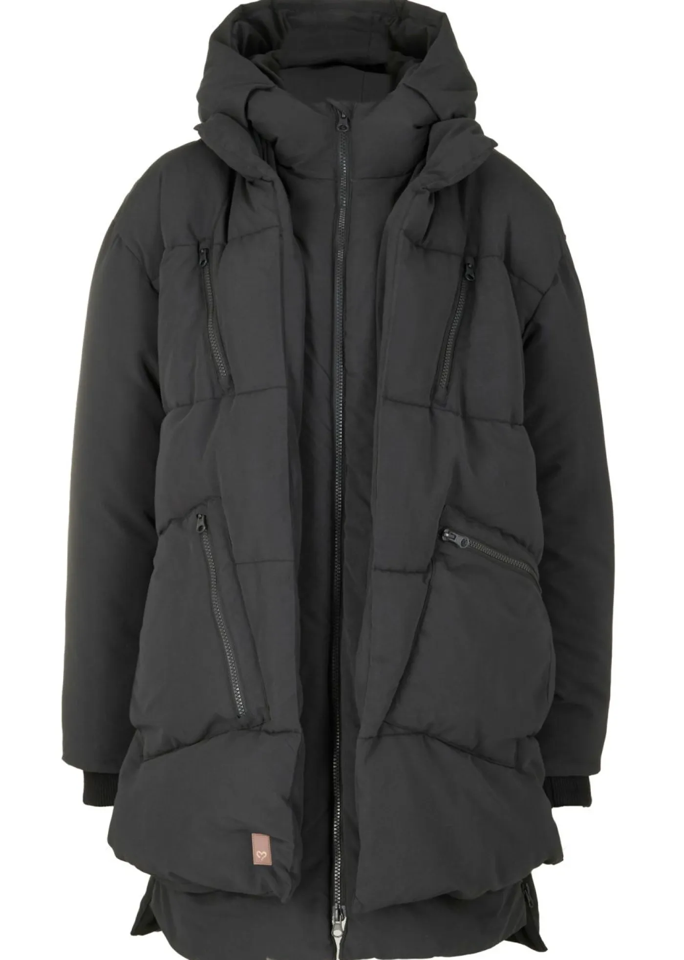 Clearance Chaqueta oversize de invierno con capucha Mujer Chaquetas Y Abrigos