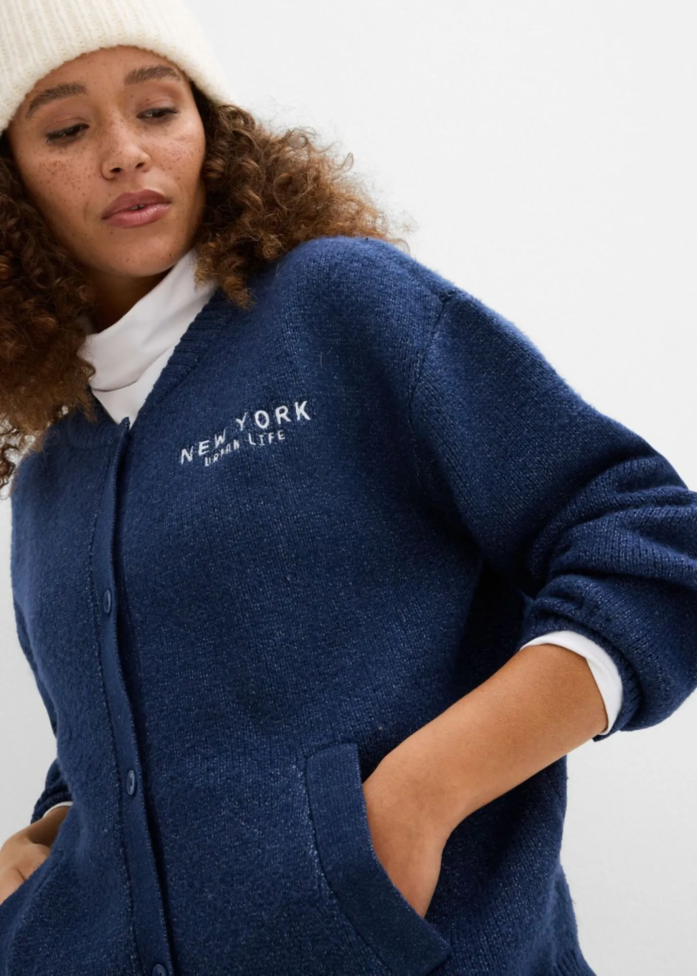Discount Chaqueta oversize de punto Mujer Jerséis|Ropa De Punto