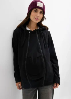 Chaqueta polar 4 en 1 con inserto para bebé y función de porteo en la parte delantera y trasera Mujer Premamá