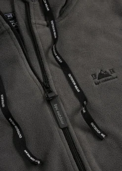 Online Chaqueta polar con bolsillos con cremallera Mujer Ropa Cómoda|Chaquetas Y Abrigos