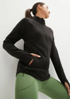 Clearance Chaqueta polar con bolsillos con cremallera Mujer Ropa Térmica|Ropa Cómoda