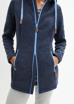 Online Chaqueta polar con capucha Mujer Ropa Cómoda|Chaquetas Y Abrigos