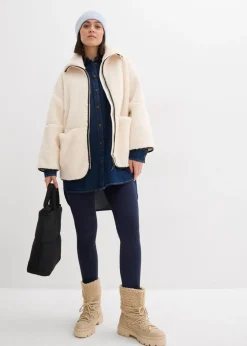 Sale Chaqueta polar con corte holgado Mujer Chaquetas Y Abrigos