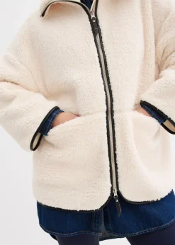 Sale Chaqueta polar con corte holgado Mujer Chaquetas Y Abrigos