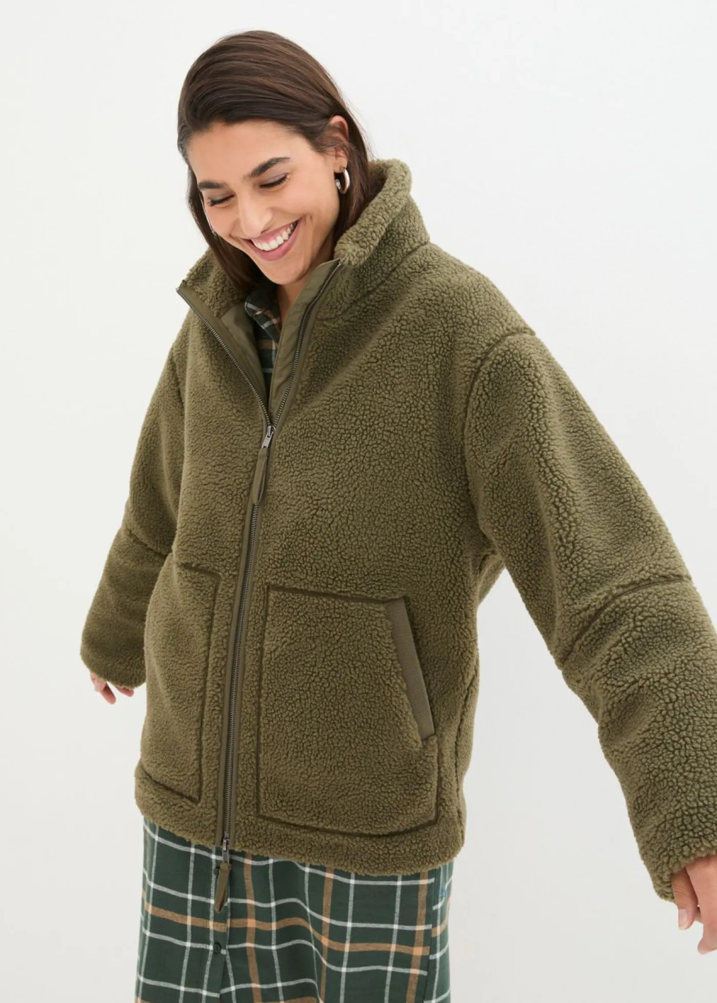 Clearance Chaqueta polar con forro Mujer Chaquetas Y Abrigos