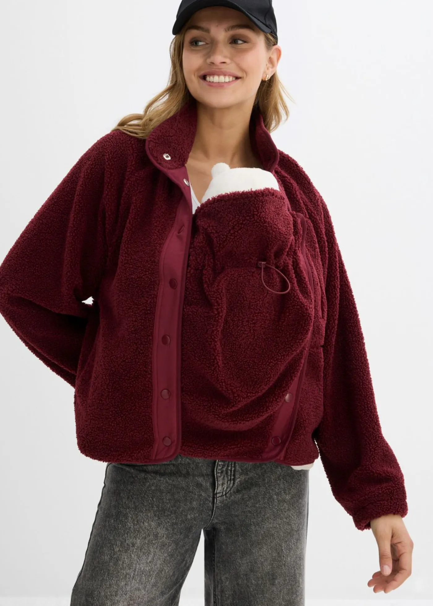 Discount Chaqueta polar premamá/de porteo 3 en 1 Mujer Premamá