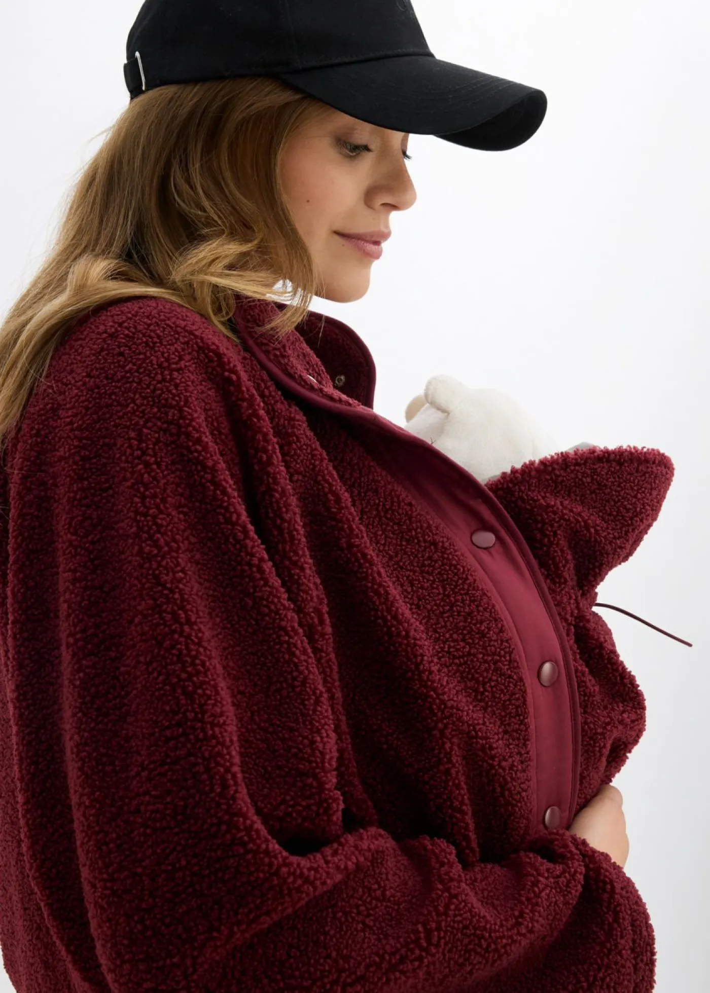 Discount Chaqueta polar premamá/de porteo 3 en 1 Mujer Premamá