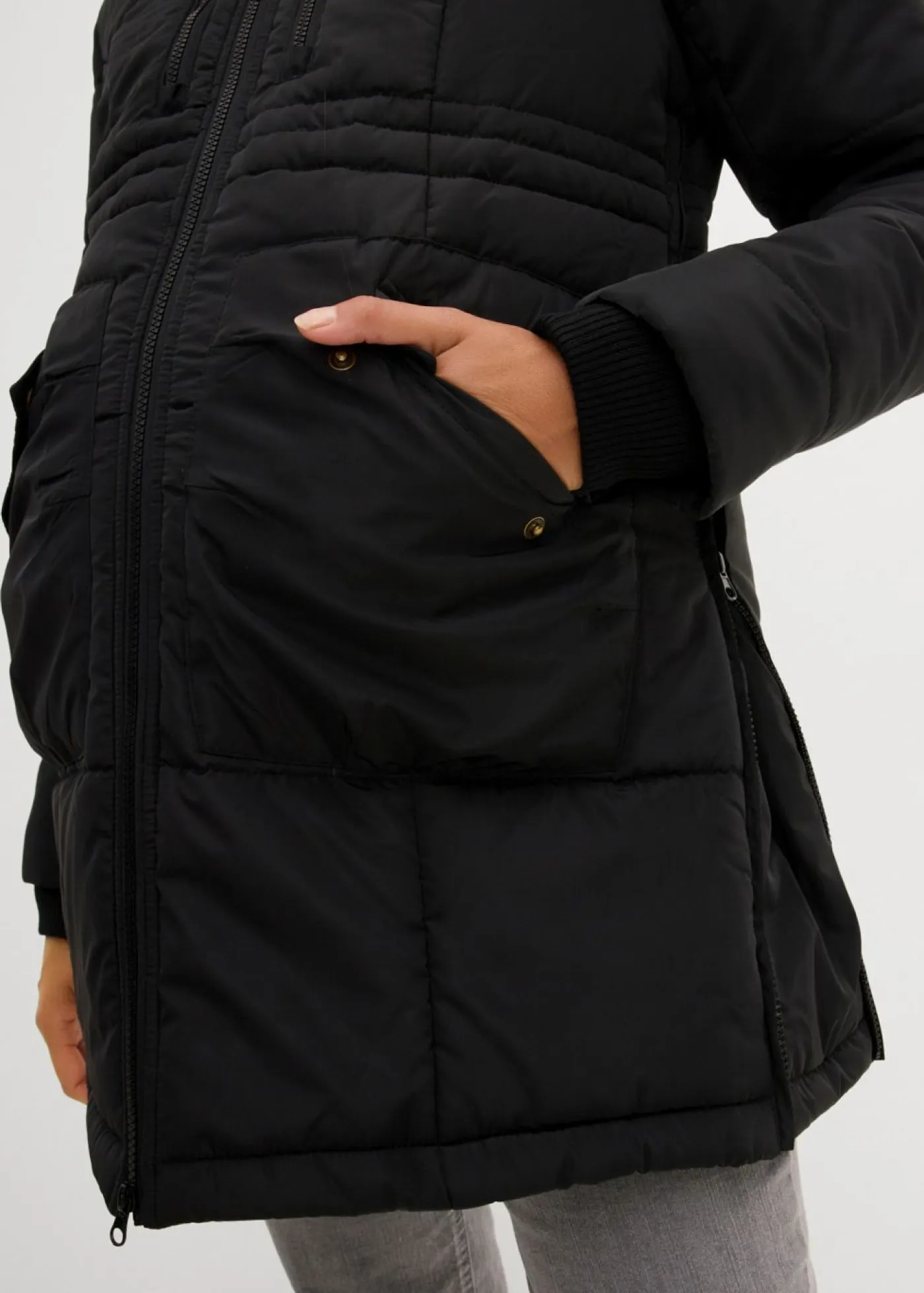 Discount Chaqueta premamá 3 en 1 con inserto de porteo Mujer Premamá