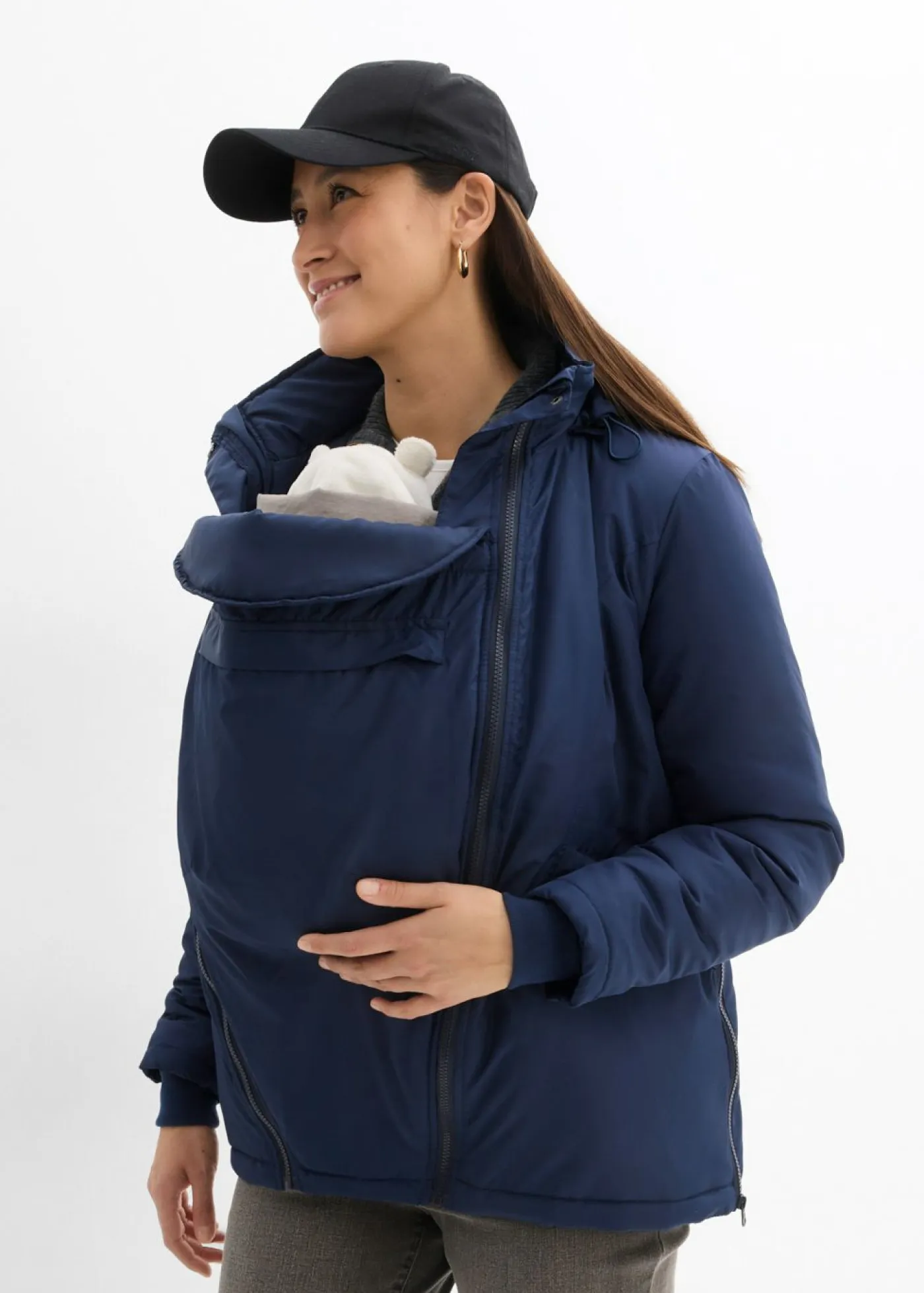 Best Chaqueta premamá 3 en 1 con inserto de porteo Mujer Premamá