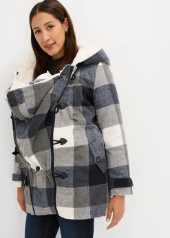 Outlet Chaqueta premamá de lana con forro de peluche/chaqueta de porteo Mujer Premamá