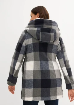 Outlet Chaqueta premamá de lana con forro de peluche/chaqueta de porteo Mujer Premamá