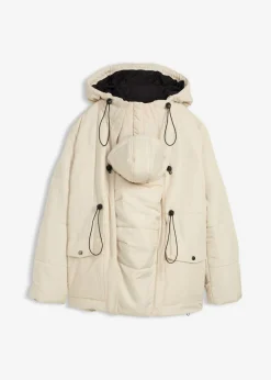 Best Chaqueta premamá de porteo 6 en 1 con forro polar extraíble Mujer Premamá