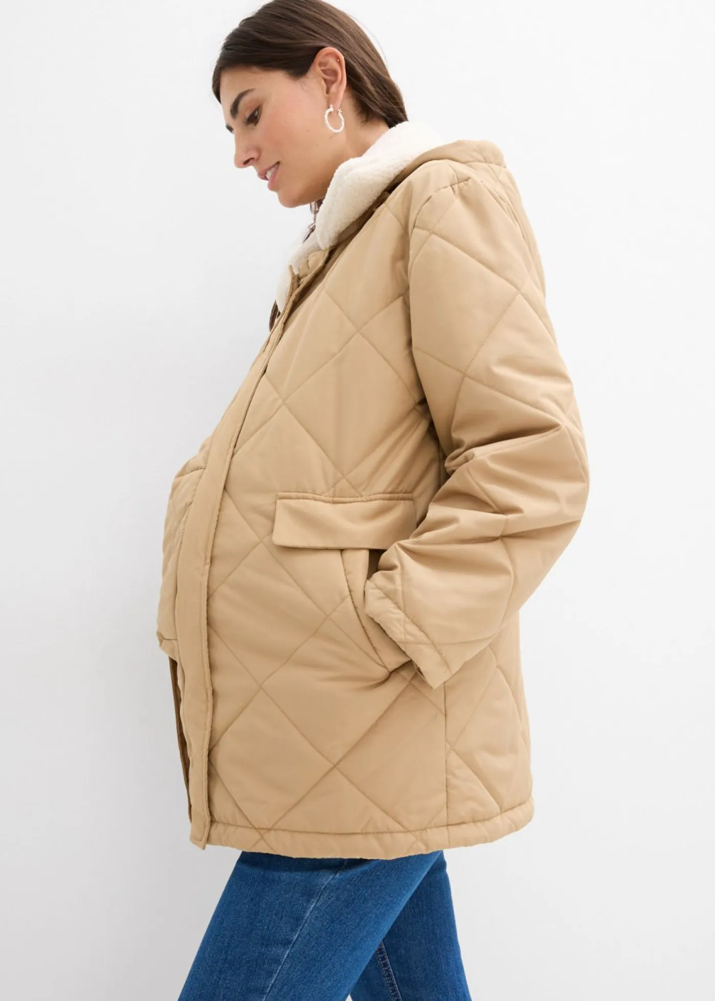 Online Chaqueta premamá de porteo 6 en 1 con chaleco desmontable Mujer Premamá