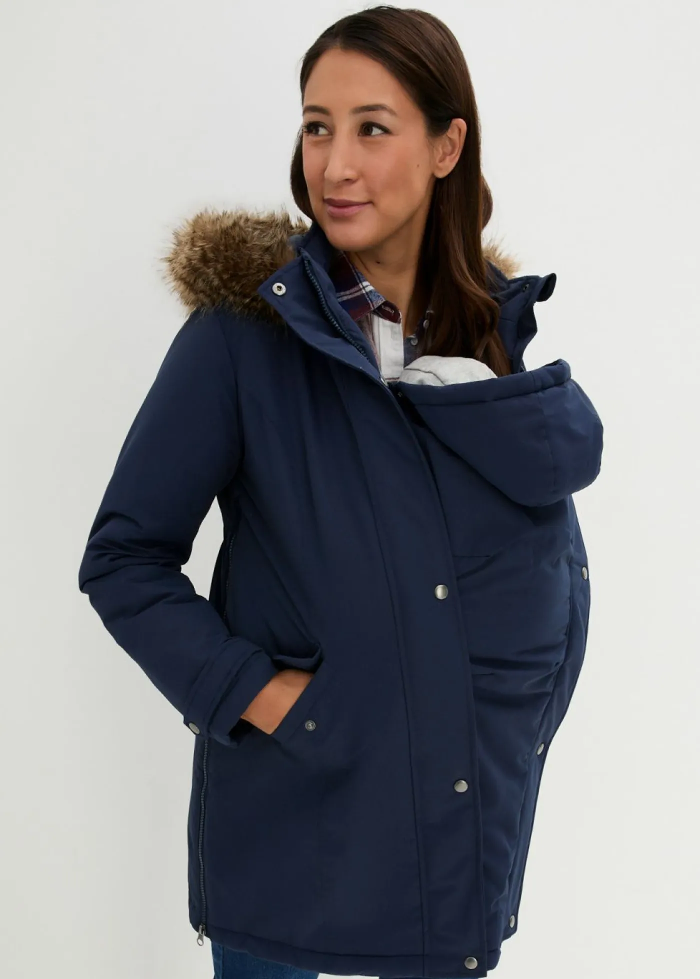 New Chaqueta premamá funcional y de porteo 3 en 1 Mujer Premamá