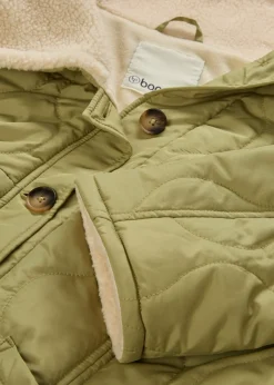 Hot Chaqueta premamá ligera 3 en 1 con forro polar e inserto de porteo Mujer Premamá