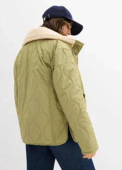 Hot Chaqueta premamá ligera 3 en 1 con forro polar e inserto de porteo Mujer Premamá