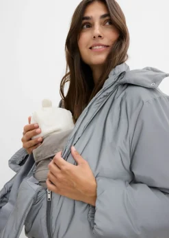 Clearance Chaqueta premamá reflectante 3 en 1 con inserto para porteo y para el embarazo Mujer Premamá
