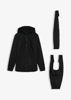 Clearance Chaqueta softshell 4 en 1 con inserto para bebé en la parte delantera y trasera Mujer Premamá