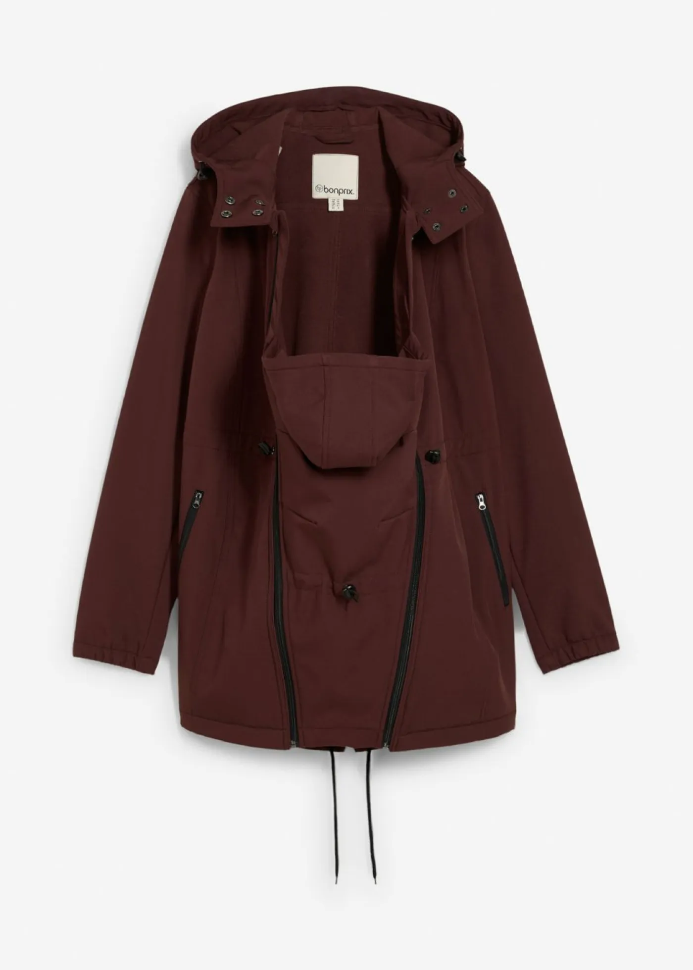 Sale Chaqueta softshell de porteo/premamá con ancho regulable Mujer Premamá