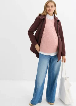 Sale Chaqueta softshell de porteo/premamá con ancho regulable Mujer Premamá
