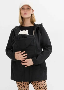 Discount Chaqueta softshell de porteo/premamá con ancho regulable Mujer Premamá