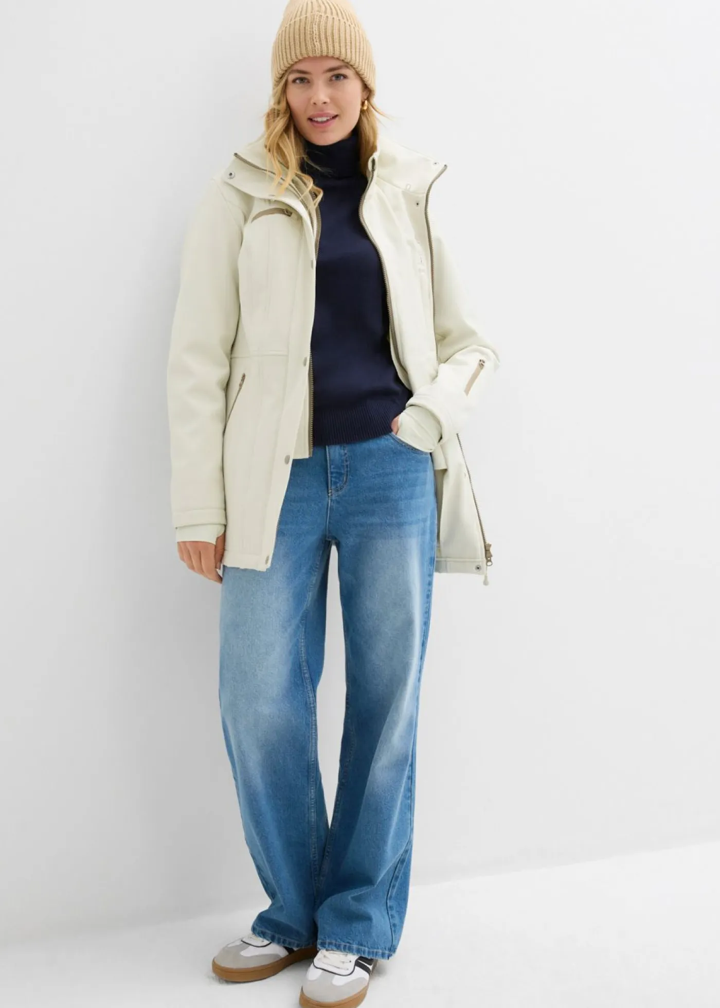 Discount Chaqueta softshell elástica con diseño largo y tejido repelente al agua Mujer Chaquetas Y Abrigos