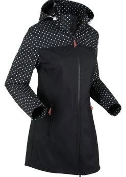 Clearance Chaqueta softshell repelente al agua con corte entallado Mujer Chaquetas Y Abrigos
