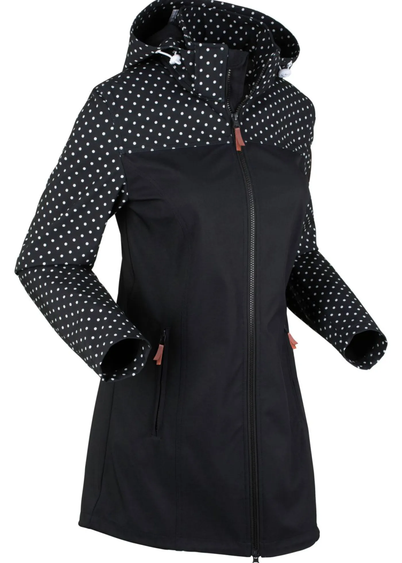 Clearance Chaqueta softshell repelente al agua con corte entallado Mujer Chaquetas Y Abrigos