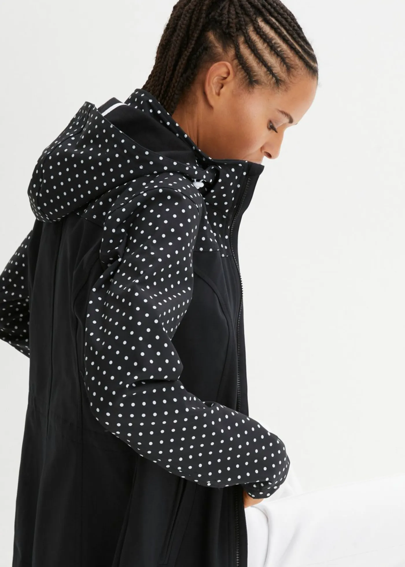 Clearance Chaqueta softshell repelente al agua con corte entallado Mujer Chaquetas Y Abrigos