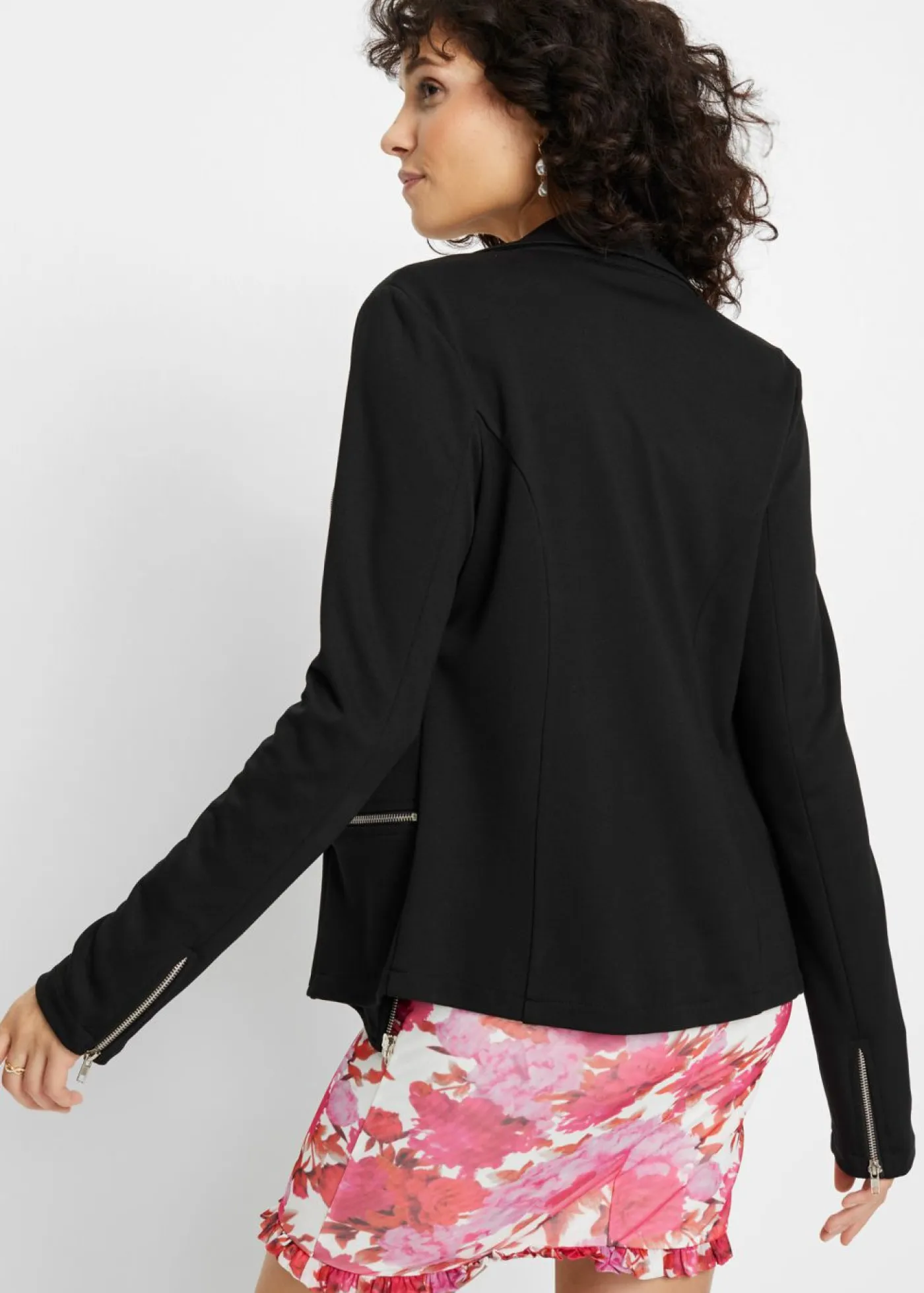 Outlet Chaqueta tipo biker de mezcla de viscosa Mujer Camisetas