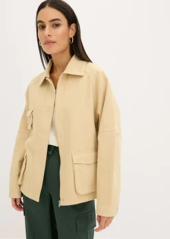 Sale Chaqueta tipo militar de algodón puro Mujer Chaquetas Y Abrigos