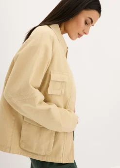 Sale Chaqueta tipo militar de algodón puro Mujer Chaquetas Y Abrigos