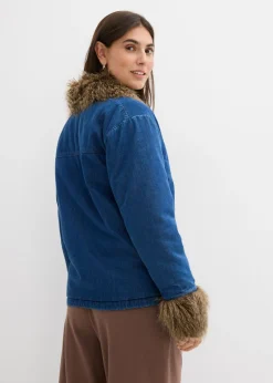 Clearance Chaqueta vaquera con ligero guateado Mujer Chaquetas Y Abrigos