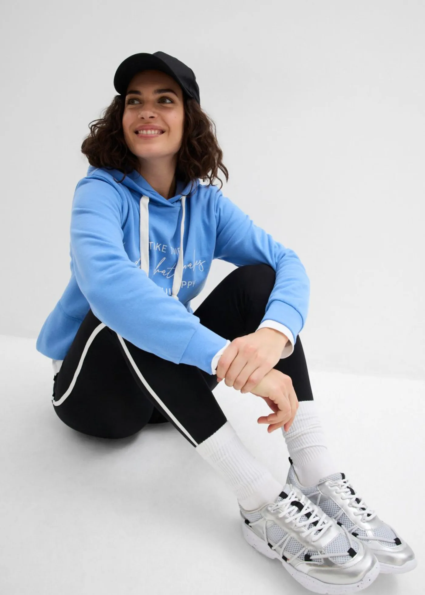 New Chándal con sudadera larga y leggings (2 piezas) Mujer Ropa Cómoda|Pantalones