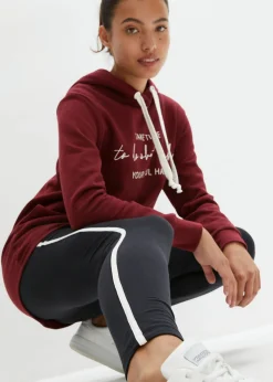 Best Chándal con sudadera larga y leggings (2 piezas) Mujer Ropa Cómoda|Pantalones
