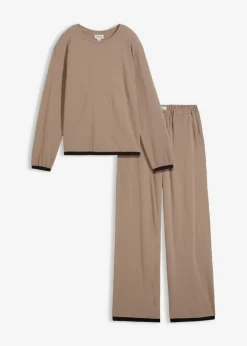 Outlet Chándal de algodón (2 piezas) Mujer Pantalones