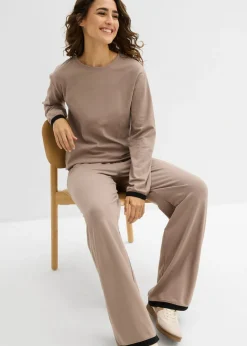 Outlet Chándal de algodón (2 piezas) Mujer Pantalones