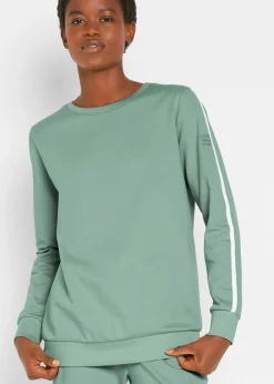 Outlet Chándal de algodón puro (conjunto de 2 piezas) Mujer Pantalones