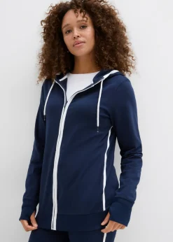 Clearance Chándal elástico de algodón (2 piezas) Mujer Ropa Cómoda|Pantalones