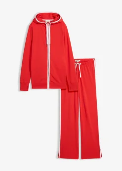 New Chándal elástico de algodón (2 piezas) Mujer Ropa Cómoda|Pantalones