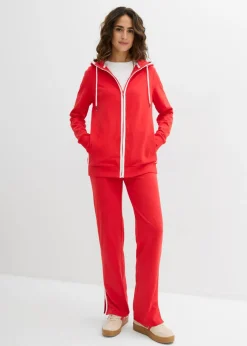 New Chándal elástico de algodón (2 piezas) Mujer Ropa Cómoda|Pantalones