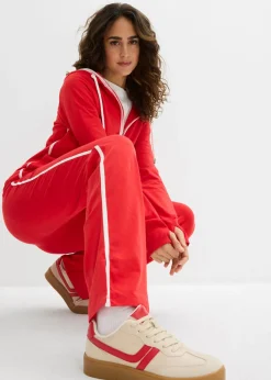 New Chándal elástico de algodón (2 piezas) Mujer Ropa Cómoda|Pantalones