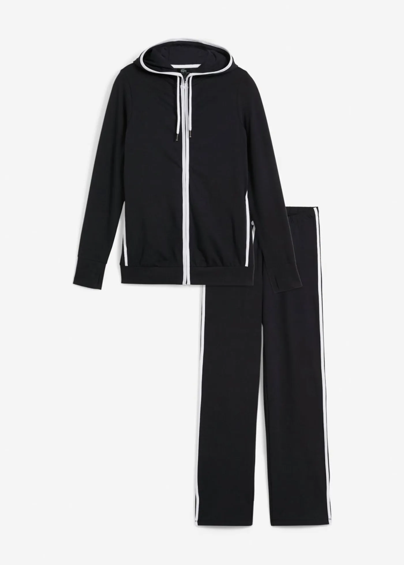 Sale Chándal elástico de algodón (2 piezas) Mujer Ropa Cómoda|Pantalones