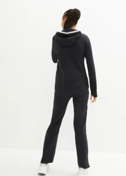Sale Chándal elástico de algodón (2 piezas) Mujer Ropa Cómoda|Pantalones