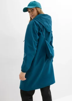 Hot Chubasquero ligero con bolso estilo bandolera Mujer Chaquetas Y Abrigos|Novedades