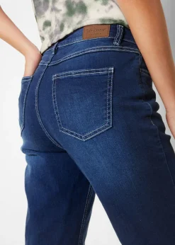 Clearance Cómoda bermuda vaquera elástica Mujer Vaqueros