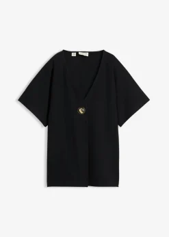 Clearance Cómodo chaleco de tejido Punto di Roma con botones decorativos Mujer Esenciales|Ropa Cómoda